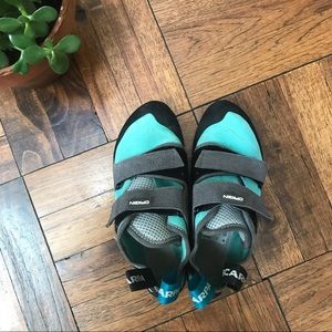 Scarpa rock climbing shoes